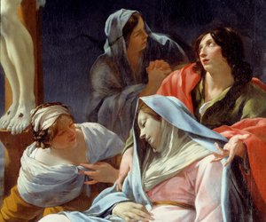 La Crocifissione (dettaglio) da Simon Vouet