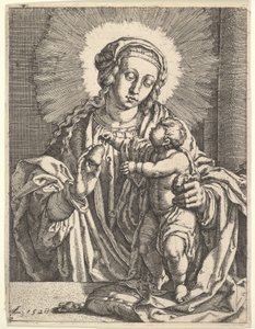 Vergine e Bambino da Simon Wynhoutsz Frisius