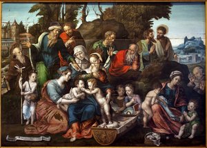 La Santa Famiglia da Simon de Châlons