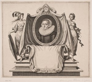Magdalena van de Passe da Simon de Pas