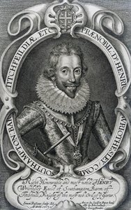 Henry Wriothesley, 3º Conte di Southampton, 1617 da Simon de Passe