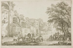 Città mercato da Simon de Vlieger