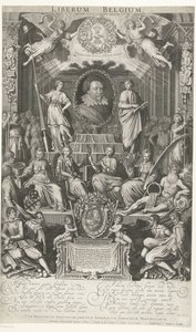 Federico Enrico come protettore della Religione e della Libertà, 1628