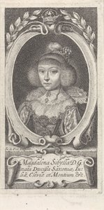 Principessa Magdalene Sibylle di Sassonia, Duchessa di Saxe-Altenburg