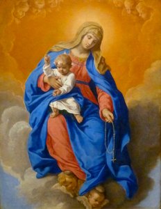 Madonna del Rosario














" da Simone Cantarini