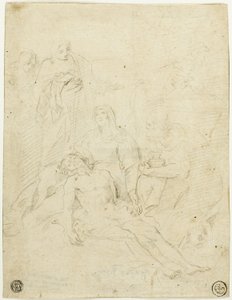 Pietà da Simone Cantarini