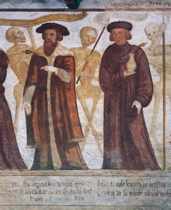 La morte con il duca e il dottore, dettaglio da La danza della morte