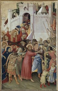 Polittico Orsini: Cristo che porta la croce da Simone Martini