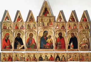 Polittico di Santa Caterina, 1320 da Simone Martini