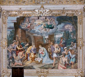 Adorazione dei pastori da Simone Veneziano Peterzano