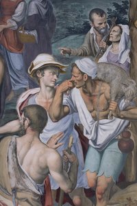 Adorazione dei pastori, 1578-82 (dettaglio)