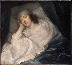 Venetia, Lady Digby, sul letto di morte da Sir Anthony van Dyck