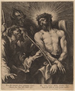 Cristo incoronato di spine da Sir Anthony van Dyck and Lucas Emil Vorsterman