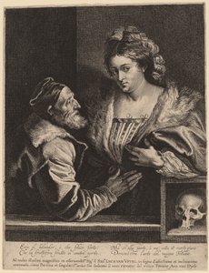 Tiziano e la Sua Amante da Sir Anthony van Dyck and Lucas Emil Vorsterman after Titian