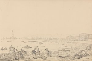 Album di 30 vedute nel Tirolo e in Italia: Livorno, Villa Caprille - Vista generale 1 settembre 1841 da Sir Charles D