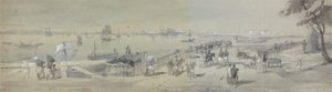 Vista generale di Calcutta, dall