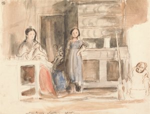 Scena di cucina: Dunkerrin, settembre 1835 da Sir David Wilkie