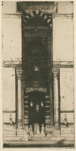 La Porta della Moschea, Il Cairo da Sir David Young Cameron