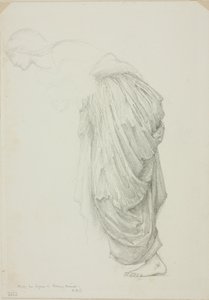 Figura femminile piegata, studio per Specchio di Venere da Sir Edward Burne Jones