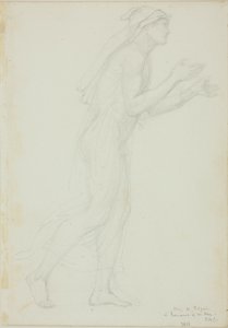 Studio per Pellegrino in Romaunt of the Rose da Sir Edward Burne Jones