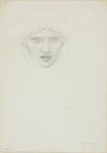 Studio per Rondanini Medusa da Sir Edward Burne Jones