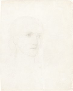 Testa di una Donna da Sir Edward Coley Burne Jones