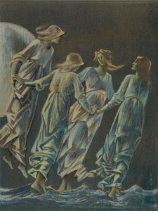 Ninfe della luna da Sir Edward Coley Burne Jones