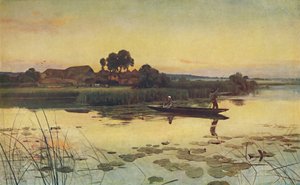 La Fine di un Giorno di Mezza Estate da Sir Ernest Albert Waterlow