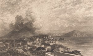 Vesuvio dalla Baia di Napoli da Sir Frank Short