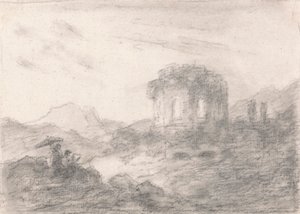 Tempio di Venere, Baia di Baie da Sir George Howland Beaumont seventh Baronet
