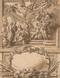 Progetto per un Pannello Murale da Sir James Thornhill