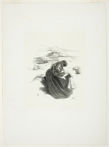 La giovane madre da Sir John Everett Millais