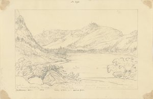 La Valle di Fassa da Gries, di fronte a noi da Sir John Frederick William Herschel