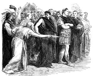 Attenti alle Idi di marzo, 1858 da Sir John Gilbert