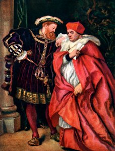 Enrico VIII e il cardinale Wolsey, c1888, c1920