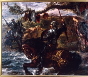 Lancillotto del Lago, 1886 da Sir John Gilbert