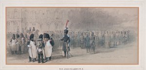 Guardia Nazionale alle Tuileries, 1846