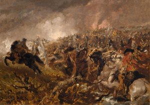 Preparazione per la carica, 1873 da Sir John Gilbert