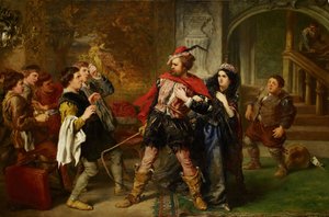 La bisbetica domata, 1861 da Sir John Gilbert