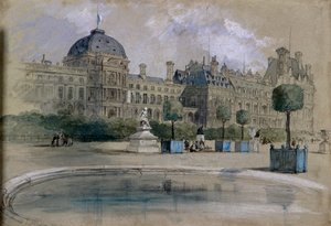 Le Tuileries, Parigi, Francia, 1846 da Sir John Gilbert