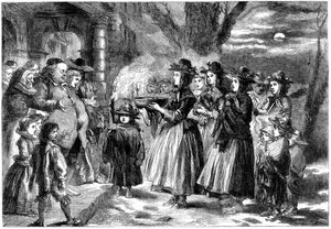 La coppa del Wassail, 1860 da Sir John Gilbert