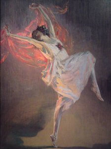Ballerina Anna Pavlova 1881-1931, 1910s da Sir John Lavery