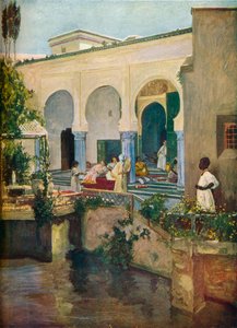 Interno di un harem moresco da Sir John Lavery