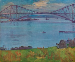 Il Ponte di Forth, 1914, 1918 da Sir John Lavery