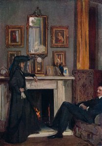 Il salotto grigio, Tangeri, 1911, 1914 da Sir John Lavery