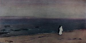La spiaggia, al chiaro di luna, c1908 da Sir John Lavery