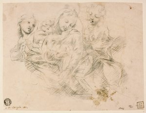 Madonna con Bambino e due angeli