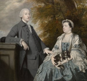 Ritratto del Sig. e della Sig.ra Godfrey Wentworth da Sir Joshua Reynolds