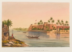 Fortezza di Bukkur da Roree da Sir Keith A. Jackson
