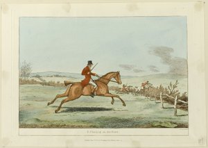 Carica di un recinto di buoi, terza tavola da Compimenti indispensabili da Sir Robert Frankland